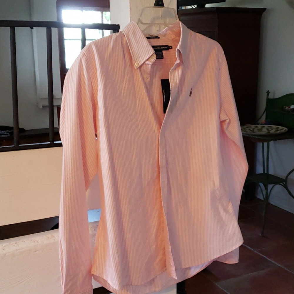 NWT Ralph Lauren Sport Oxford Cloth Button Down